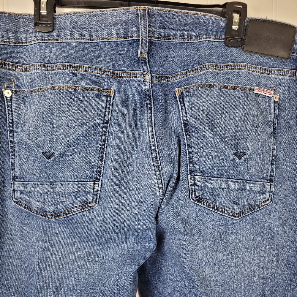 Hudson Byron Straight Men's Medium relaxed fit Jeans Size 40 Waist 30 Length